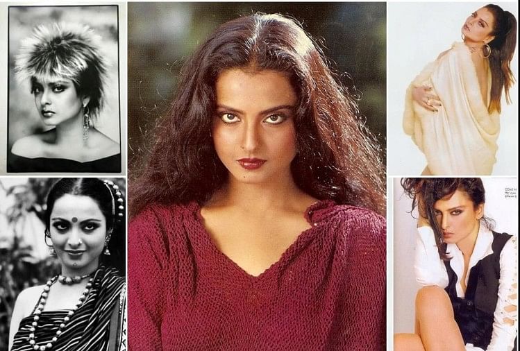Bollywood Star Rekha Know About Bhanurekha Ganesan Marriage And Personal  Life - 66 वर्षीय रेखा की ज़िंदगी : इन आँखों की मस्ती के दीवाने हज़ारों  हैं... - Amar Ujala Kavya