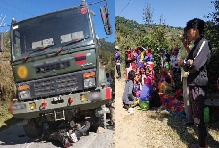 Uttarakhand Accident News: Army Vehicle And Bike Accident On Pithoragarh  Highway, 19 Year Old Boy Died, Photos - उत्तराखंड: पिथौरागढ़ हाईवे पर सेना  के वाहन और बाइक की जोरदार भिड़ंत, युवक की