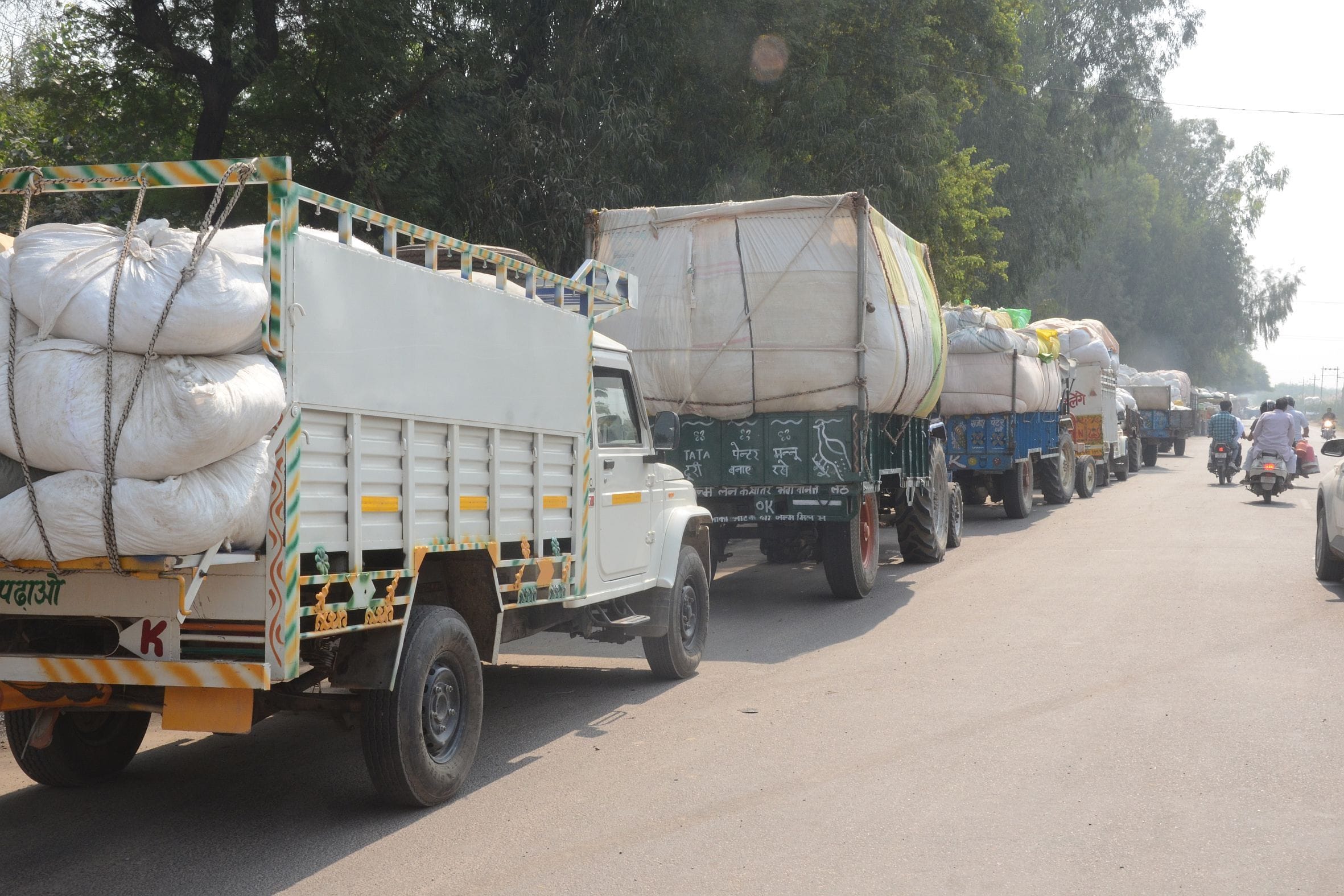 Farmers arrived in Mandi to sell cotton, accusing employees of giving tokens to loved ones, shouting slogans Farmers arrived in Mandi to sell cotton, accusing employees of giving tokens to loved ones, shouting slogans