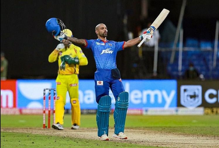 Csk Vs Dc: Dhawan Made His First Century In 13 Years Of Ipl Career, Some  Such Joy Expressed - Csk Vs Dc: 13 साल के आईपीएल करियर में धवन ने लगाया पहला