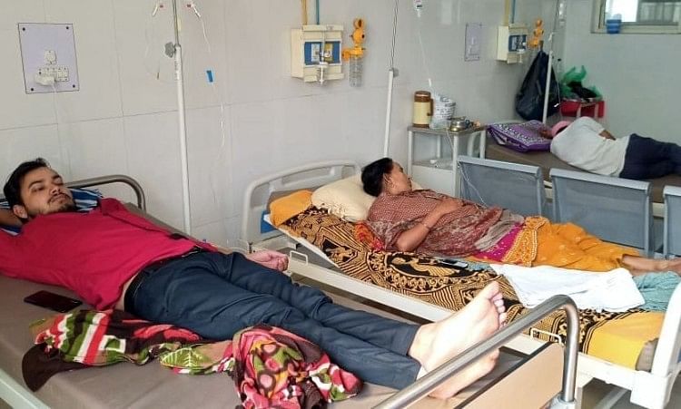 Treatment of 78 patients undergoing corona examination in hundred beds
