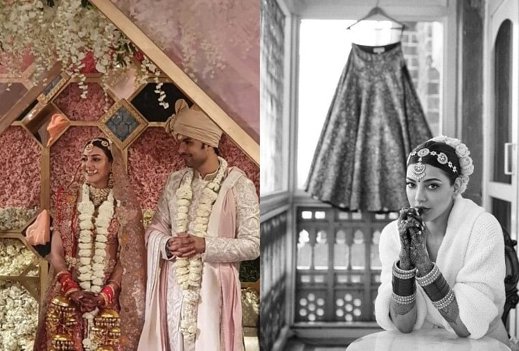 Kajal Agarwal Gautam Kitchlu Wedding Photos Marriage Images Photos Videos  Instagram Story Photo - शादी के जोड़े में बेहद ही खूबसूरत लग रही हैं काजल  अग्रवाल, देखें खूबसूरत तस्वीरें - Amar ...