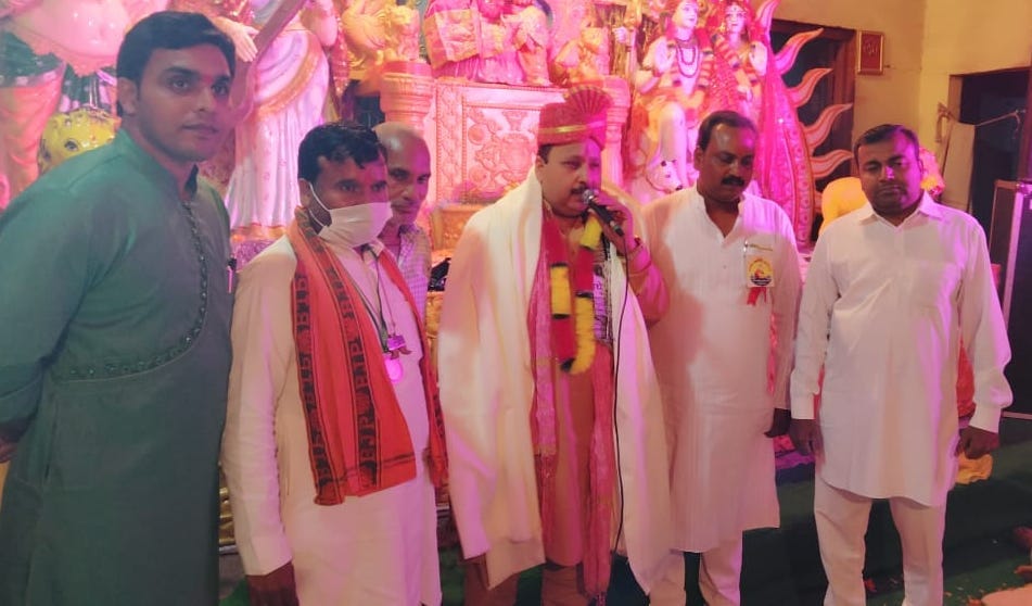 शामली मोहल्ला नंद प्रसाद में महर्षि वाल्मीकि जनकल्याण समिति द्वारा आयोजित जागरण में बोलते दिने? शामली मोहल्ला नंद प्रसाद में महर्षि वाल्मीकि जनकल्याण समिति द्वारा आयोजित जागरण में बोलते दिने?