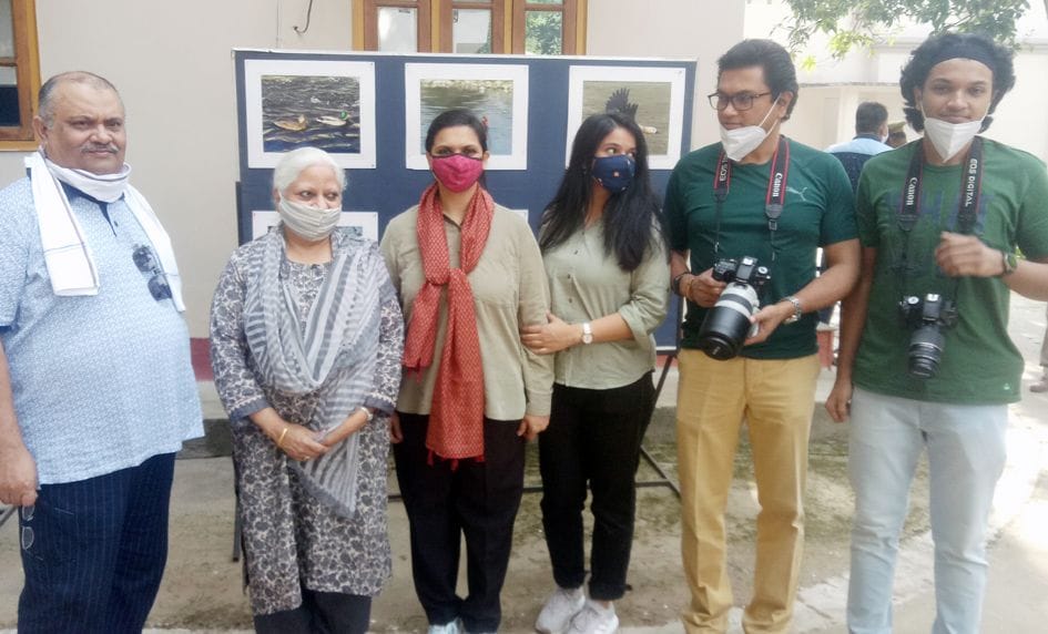 पार्क में भ्रमण को पहली बुकिंग कराकर पहुंचा लखनऊ का परिवार।