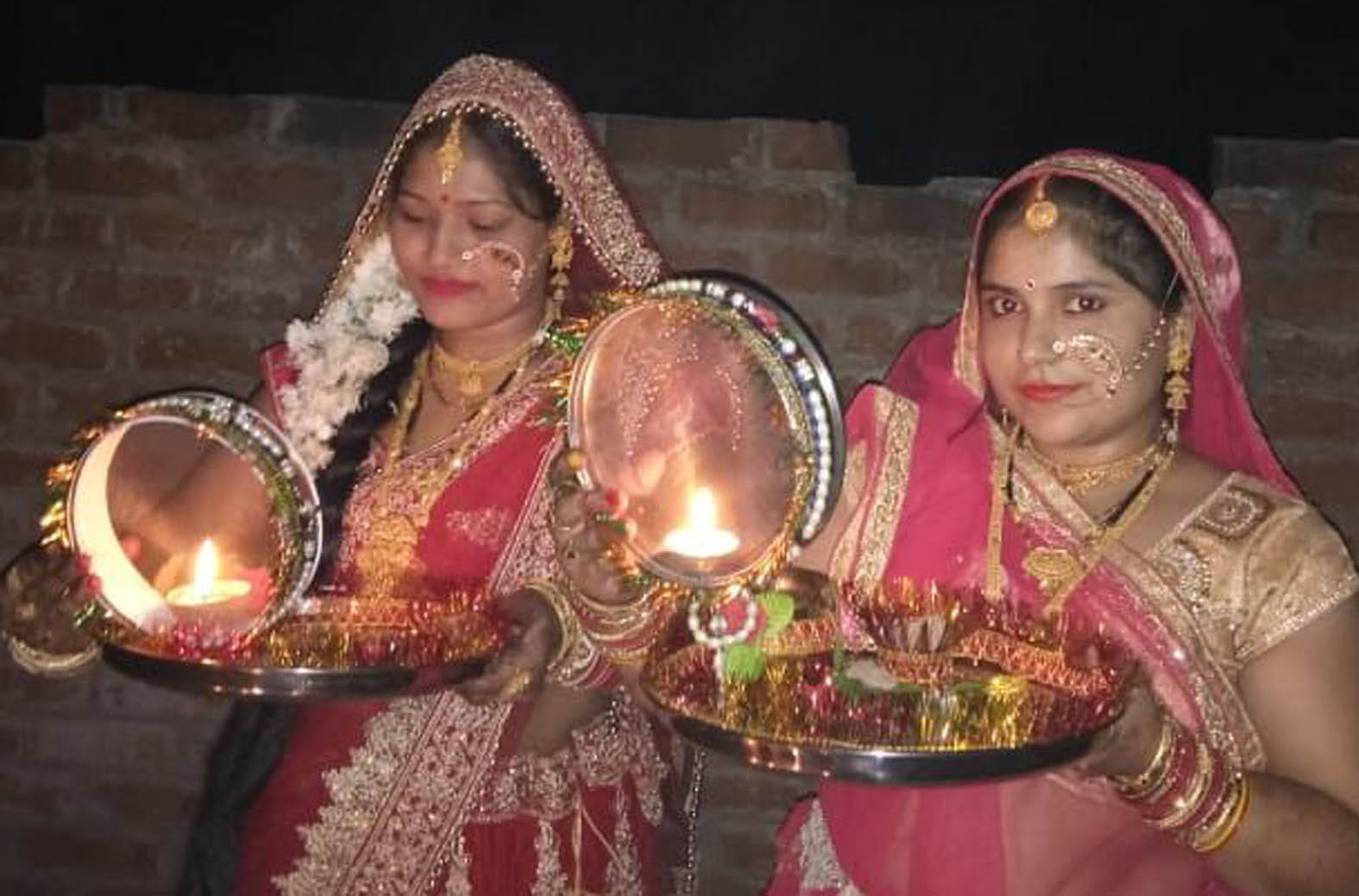 Suhagins looked after Sajan and Chand
