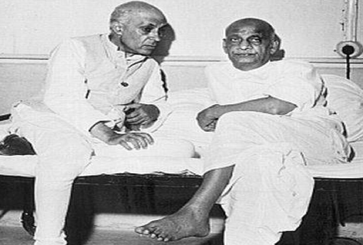 जवाहर लाल नेहरू और सरदार पटेल