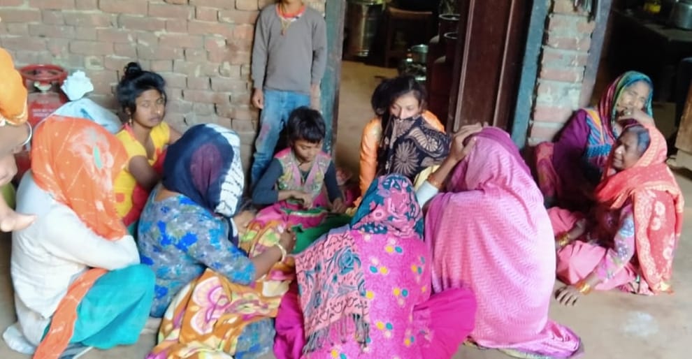 किरतपुर क्षेत्र के गांव अरजानीपुर उर्फ सिसौना में तालाब में डूबने से मरने वाले बच्चों के विलाप क?