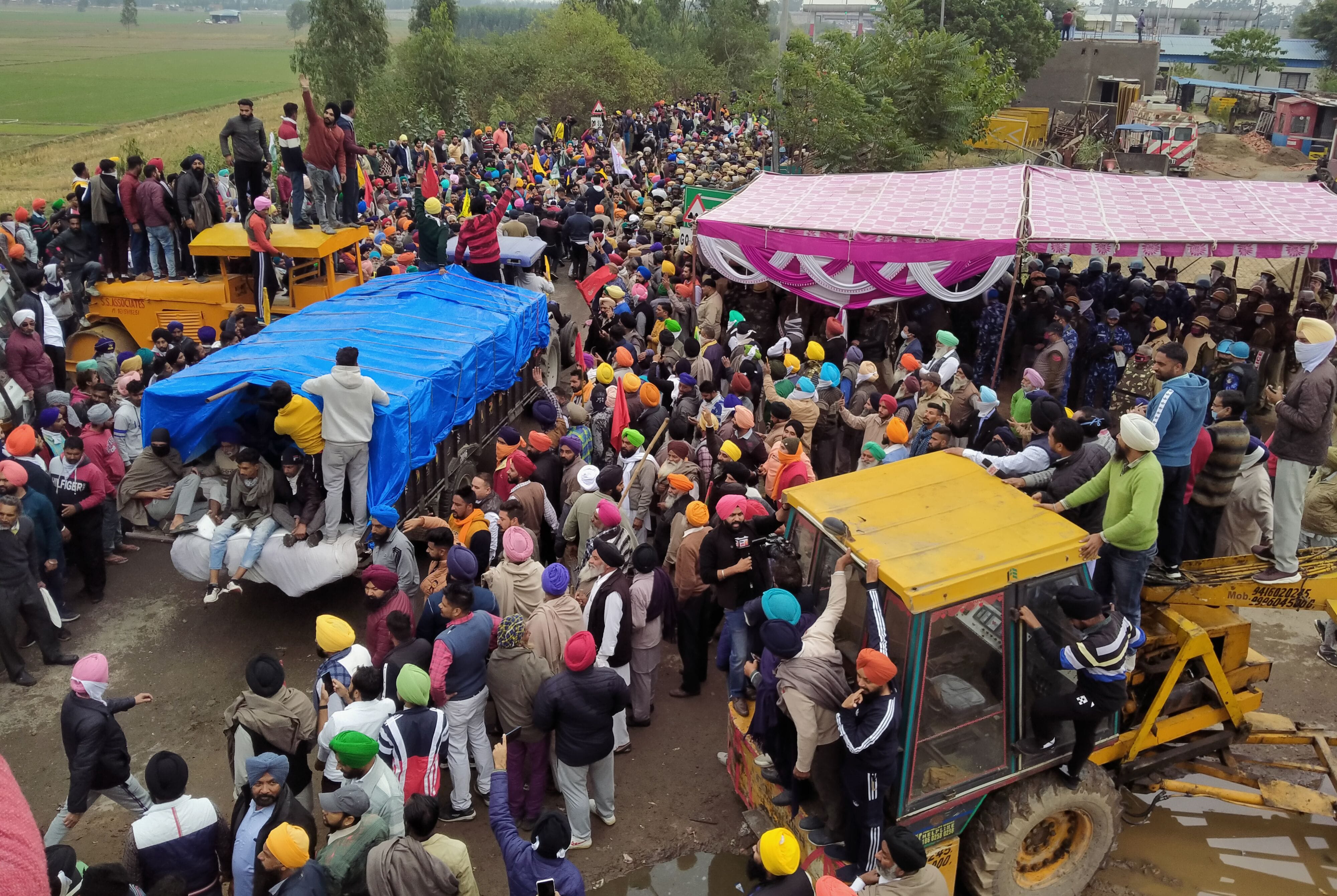 farmer Going to Delhi Againist krishi law farmer Going to Delhi Againist krishi law