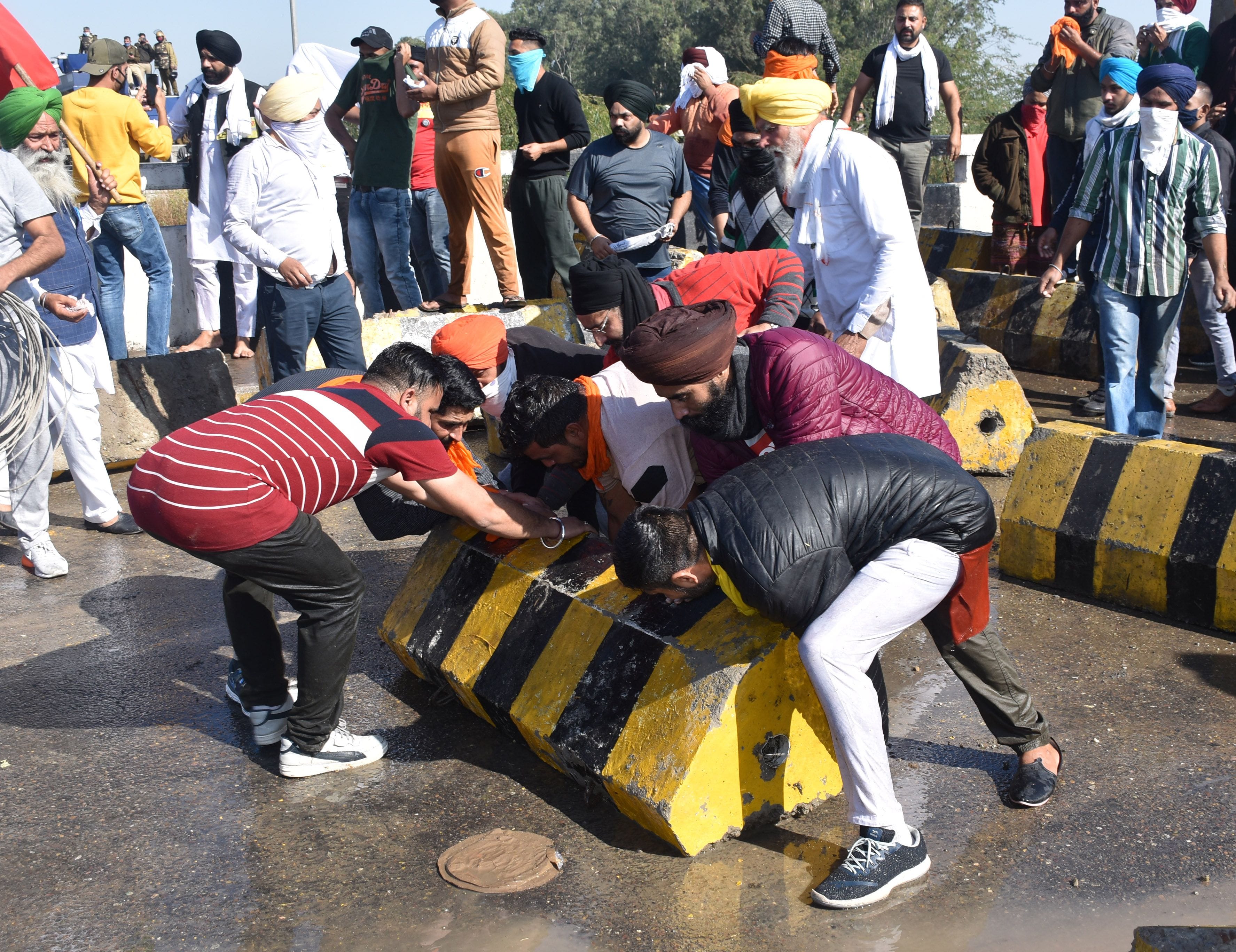 kisan protest kisan protest
