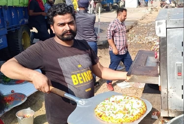 Changed Food menu in Farmer Protest