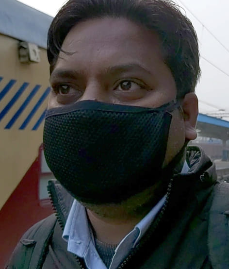 लोको पायलट योगेंद्र कुमार।
