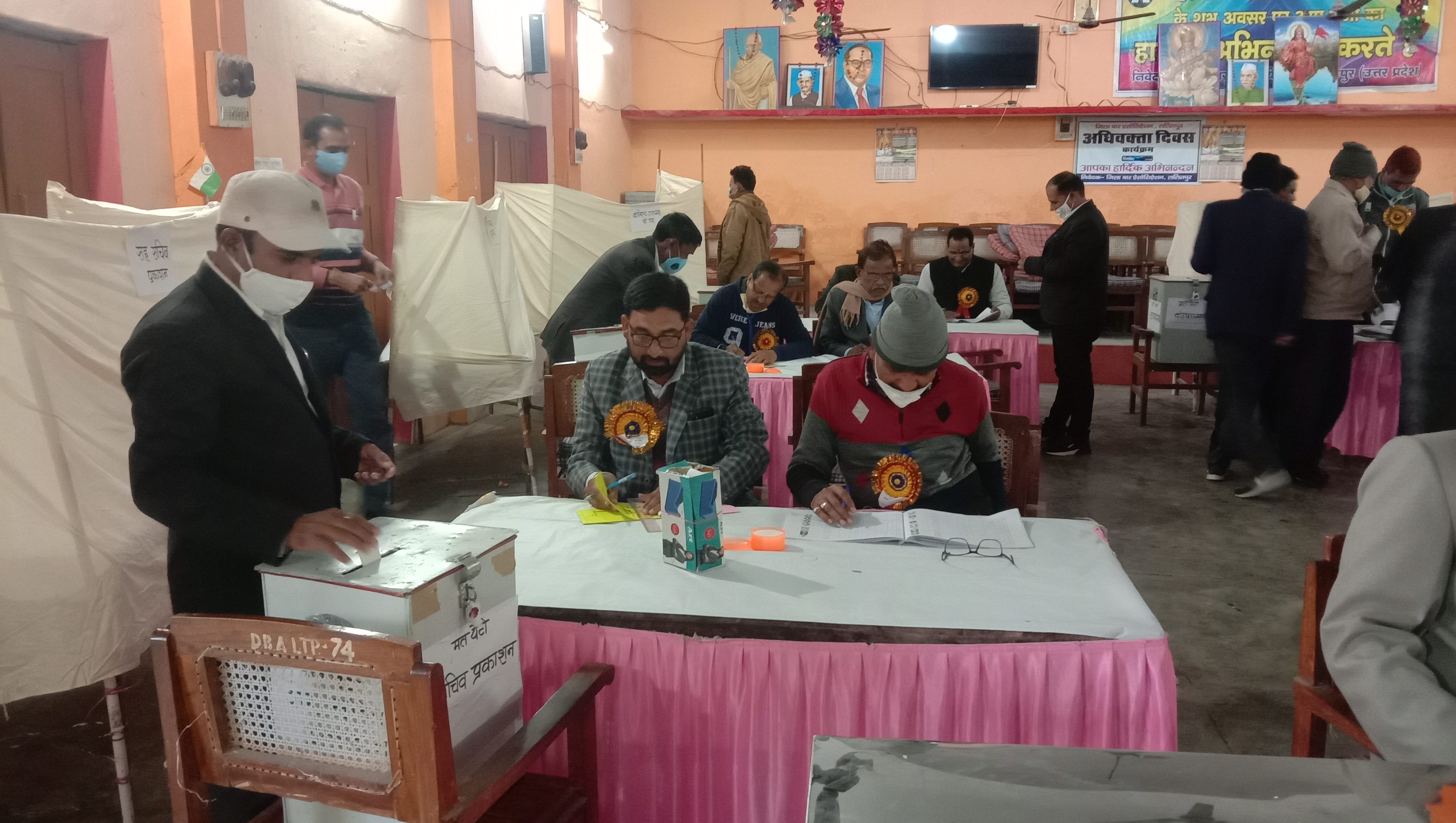 मतदान करते अधिवक्ता मतदान करते अधिवक्ता