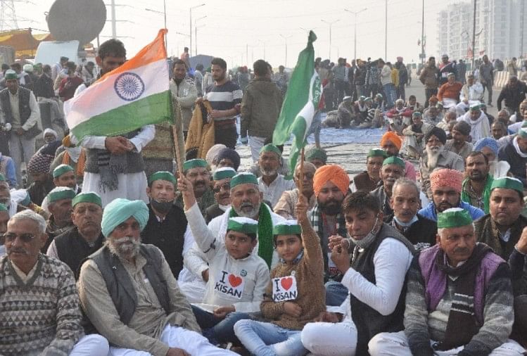 Kisan Andolan : farmers protest live updates 24 december singhu chilla tikri ghazipur and other borders closed farmers firm