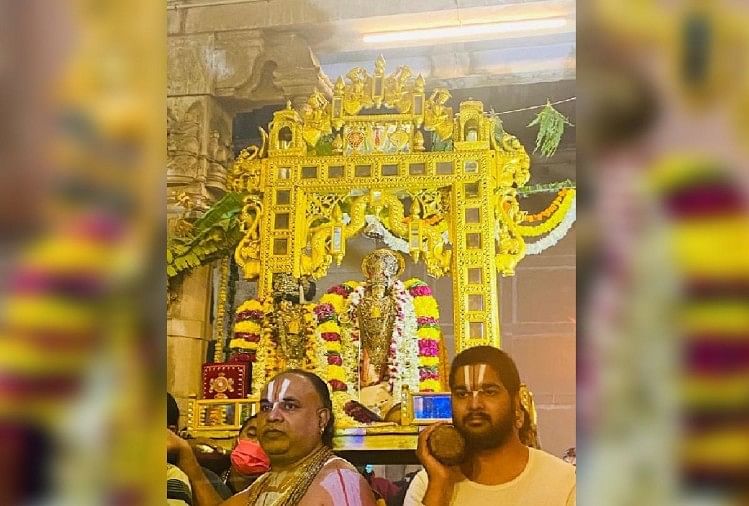 Le virus Corona affecte Vaikuntha Ustav dans le temple de Rangnath Vrindavan
