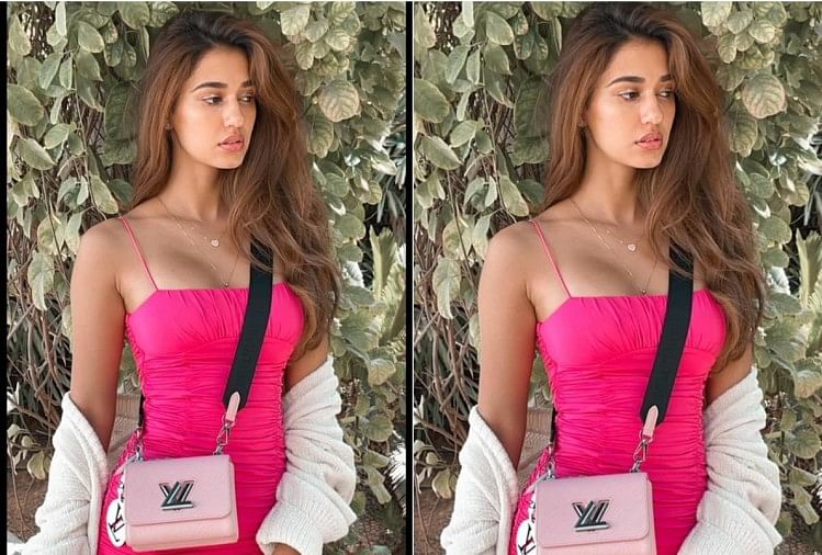 Disha Patani Shares Sassy Curves In Lace Bodysuit द श प टन न द ख द य उनस ज य द ब ल ड क ई नह एक ब र फ र स मन आई ब कल स ड र स म तस व र Amar Ujala Hindi