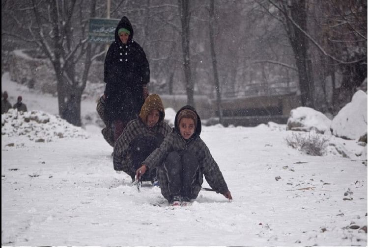 Snowfall in Jammu and Kashmir