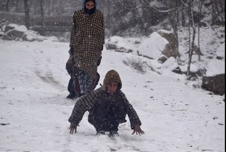 Snowfall in Jammu and Kashmir