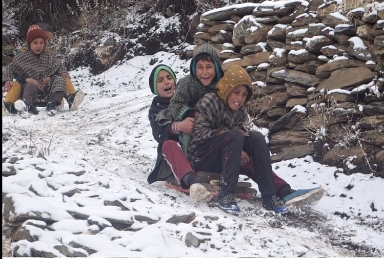 Snowfall in Jammu and Kashmir
