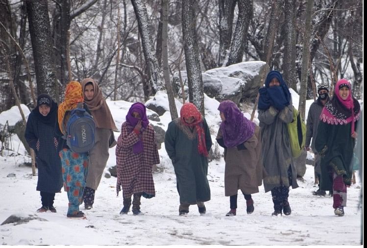 Snowfall in Jammu and Kashmir