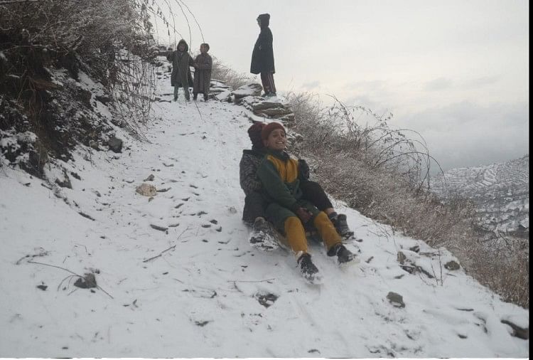 Snowfall in Jammu and Kashmir