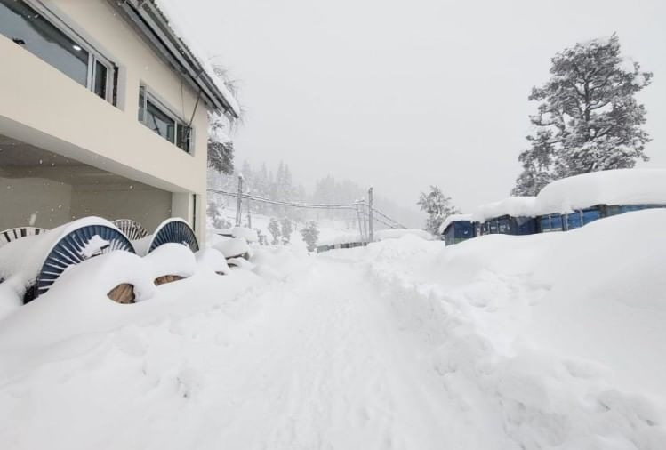 Snowfall In Himachal: Avalanche Fell In Dundhi Manali, 205 ...