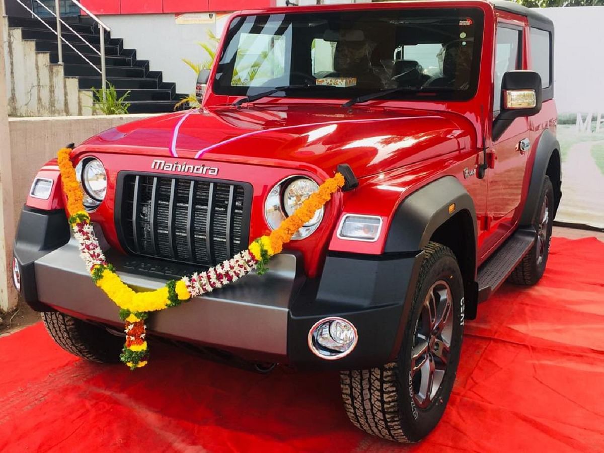 Mahindra Thar 2020 at Showroom