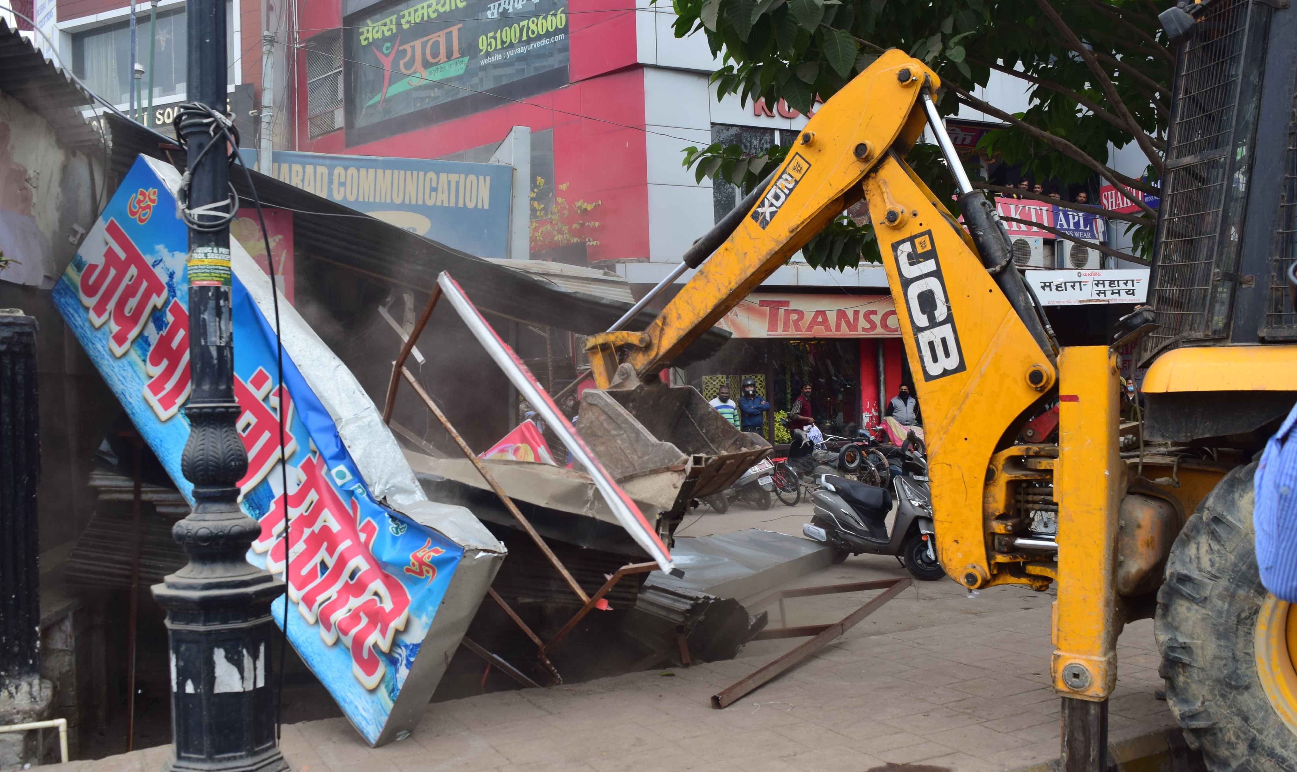 Civil Lines fight, commotion during removal of encroachment