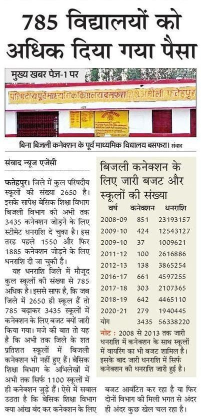13 जनवरी को अमर उजाला के पेज दो पर प्रकाशित खबर की पीडीएफ