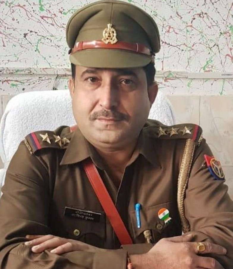 बाबरी क्षेत्र के गांव बन्तीखेडा निवासी इस्पैक्टर अरविन्द कुमार का फाइल फोटो बाबरी क्षेत्र के गांव बन्तीखेडा निवासी इस्पैक्टर अरविन्द कुमार का फाइल फोटो