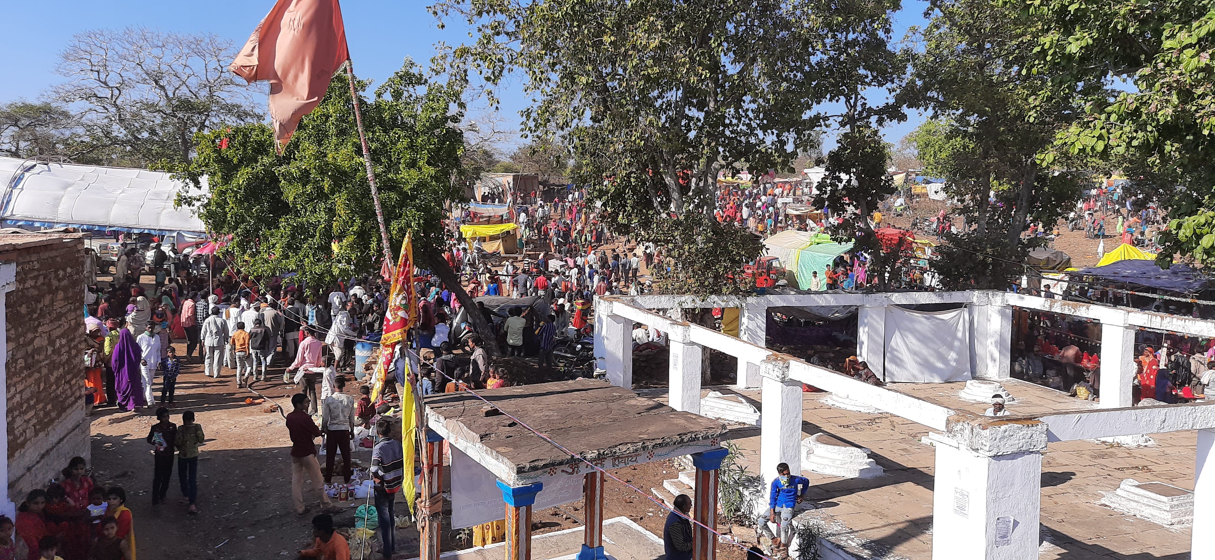 पांडव वन धाम में लगा मेला