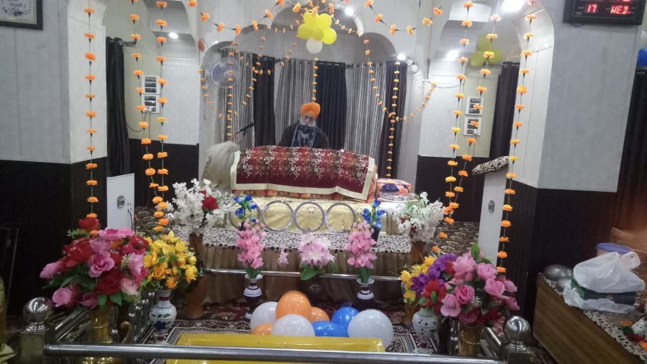 केलाखेड़ा गुरुद्वारा साहिब में सजे दीवान। केलाखेड़ा गुरुद्वारा साहिब में सजे दीवान।