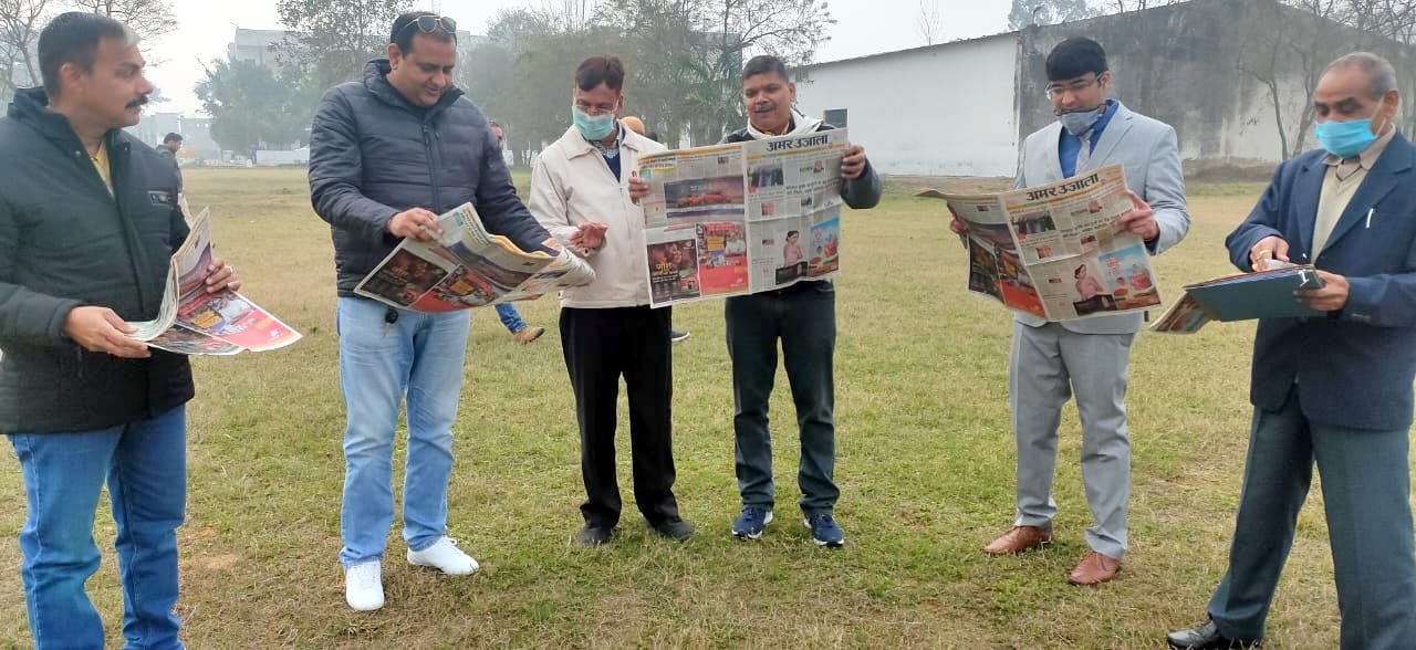 बिजनौर में वीकेआईटी में सेवायोजन विभाग द्वारा आयोजित वृहद रोजगार मेले में अमर उजाला पढ़ते आईटीआ बिजनौर में वीकेआईटी में सेवायोजन विभाग द्वारा आयोजित वृहद रोजगार मेले में अमर उजाला पढ़ते आईटीआ
