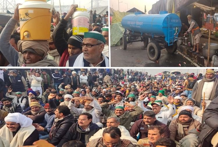 Kisan Andolan Today live updates January 29  Heavy security deployment on ghazipur and Tikri Border singhu border protest on probe in violence