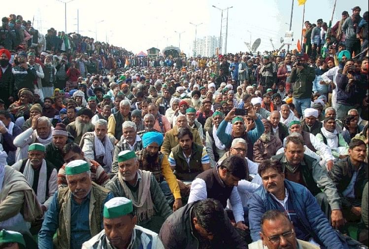 Farmers Protest Live Updates 8 February Singhu Tikri Ghazipur Border Closed  Singhu Border Internet Start Kisan Adamant On Their Demand - पीएम की अपील  के बाद किसान संगठनों ने वार्ता के लिए
