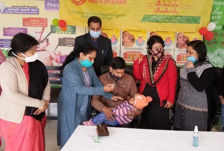 आज से शुरू हुआ पल्स पोलियो अभियान, इस सप्ताह दो दिन लगेगा कोरोना का टीका
