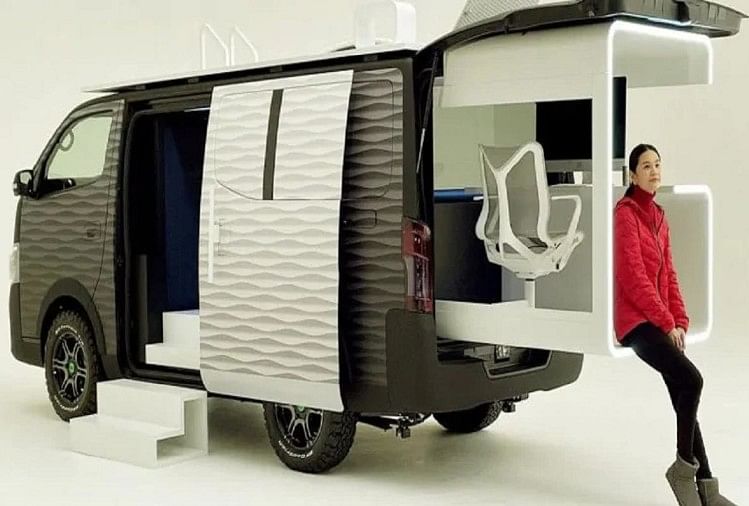 Nissan Office Pod Allows You To Work While You Travel - अब होगा चलता