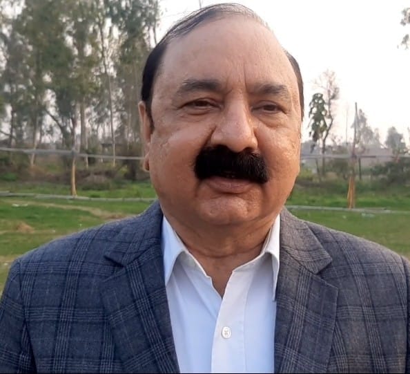 किसान संवाद रैली की जानकारी देते सोनिया गांधी के प्रतिनिधि के एल शर्मा। किसान संवाद रैली की जानकारी देते सोनिया गांधी के प्रतिनिधि के एल शर्मा।