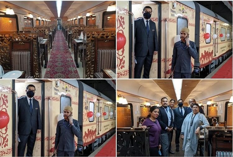 Pics Of The First Journey Of Padharo Rajasthan Deluxe Ac Train Pasca Covid Tourism Over Indian Railways Lepas Besar