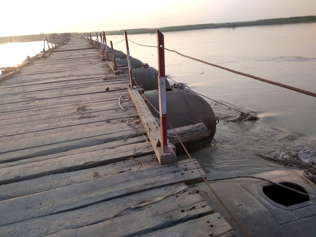 मंडावर के ग्राम डेबलगढ़ मे बढ़ा गंगा का जल स्तर।