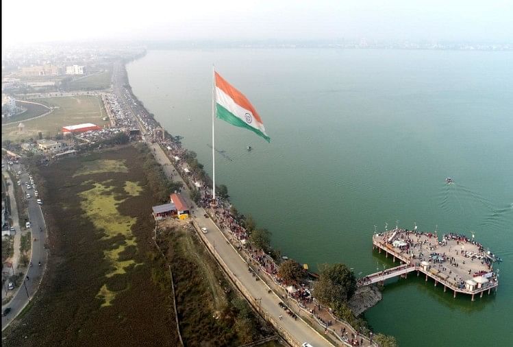 Beautiful View Of Gorakhpur Ramgarh Tal - Video: गोरखपुर रामगढ़ताल का ...