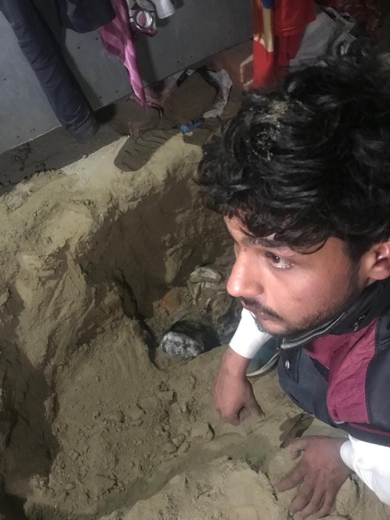 Murdered her husband with lover and buried the body inside the room