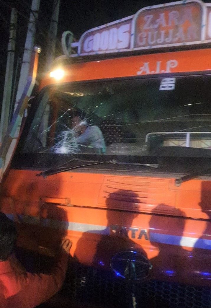 High speed trolley crushes a person riding a bicycle, angry villagers sabotage High speed trolley crushes a person riding a bicycle, angry villagers sabotage