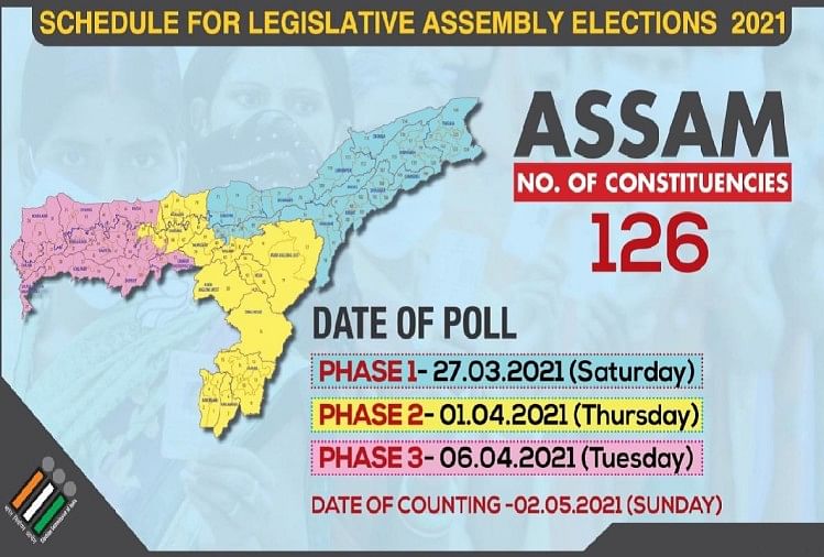 Assam Assembly Elections 2021 Phase Iii: Adr Reports Bjp, Congress,  Aiudf,agp candidates With Criminal Cases And Crorepati Candidates - असम:  तीसरे चरण में 60 उम्मीदवार दागी, 90 करोड़पति, एक की कुल संपत्ति