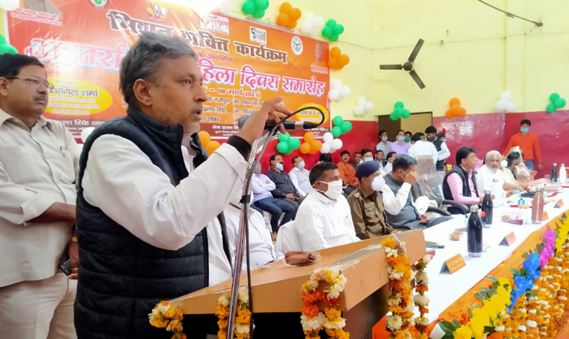 श्रीमती शारदा देवी जौहरी कन्या महाविद्यालय में आयोजित अंतरराष्ट्रीय महिला दिवस समारोह में बोल?