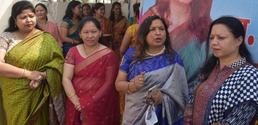 रुद्रपुर पुलिस लाइन में पत्रकार वार्ता करतीं अलकनंदा अशोक। रुद्रपुर पुलिस लाइन में पत्रकार वार्ता करतीं अलकनंदा अशोक।