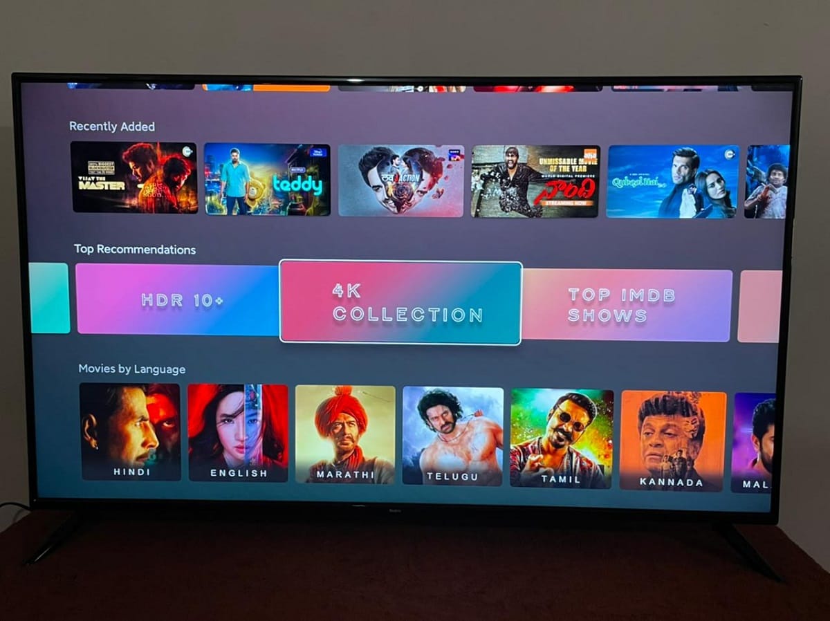 Redmi Smart TV X55 First Impression: तस्वीरों में देखें कैसा है रेडमी का पहला स्मार्ट टीवी