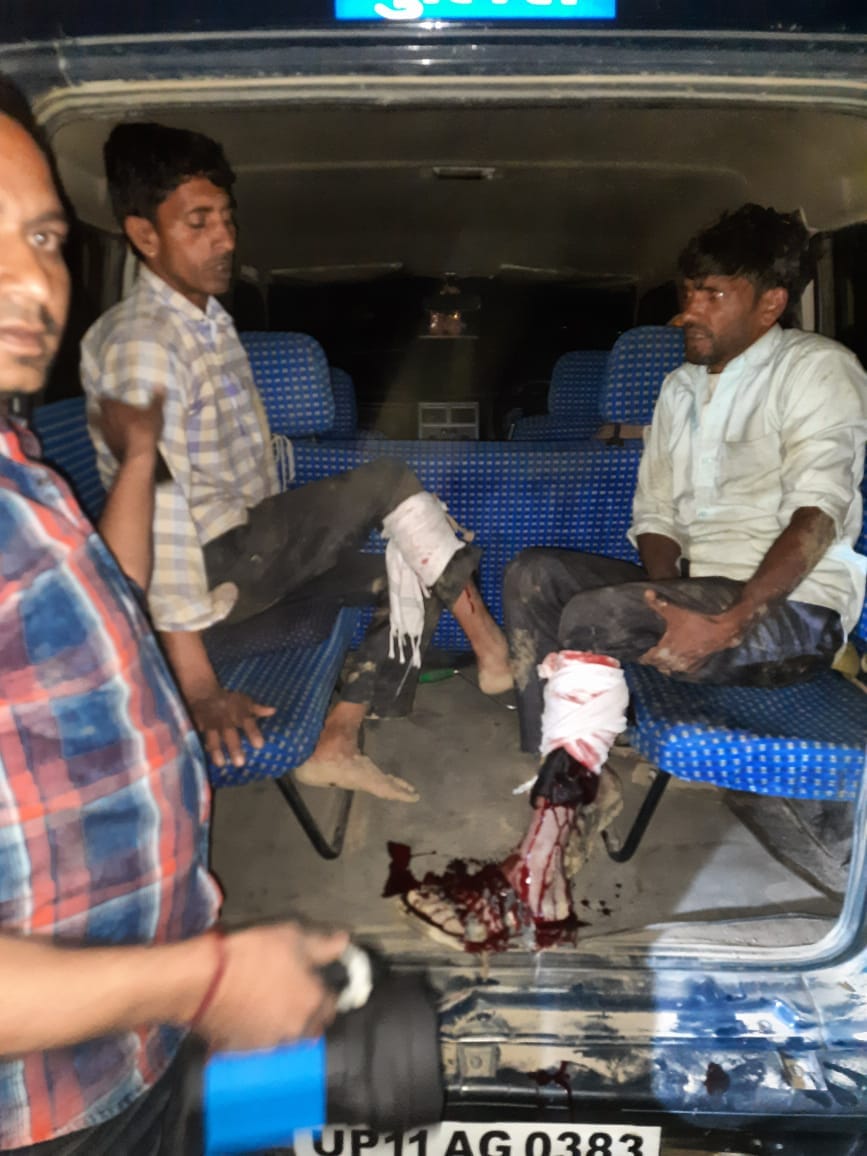 फतेहपुर पुलिस की मुठभेड़ में घायल हुए गौकश फतेहपुर पुलिस की मुठभेड़ में घायल हुए गौकश