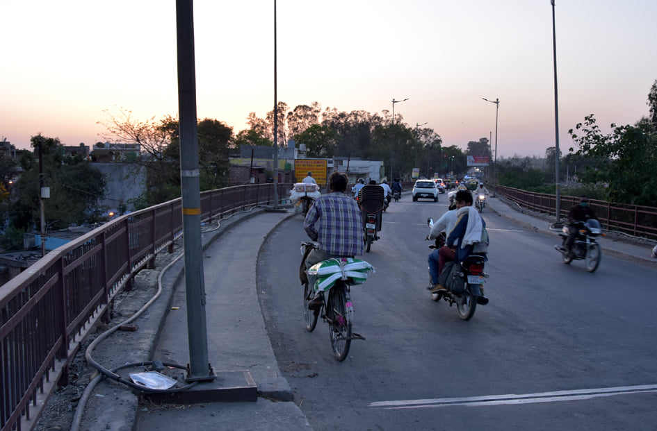 अंबाला रोड ओवर ब्रिज का मोड़ अंबाला रोड ओवर ब्रिज का मोड़