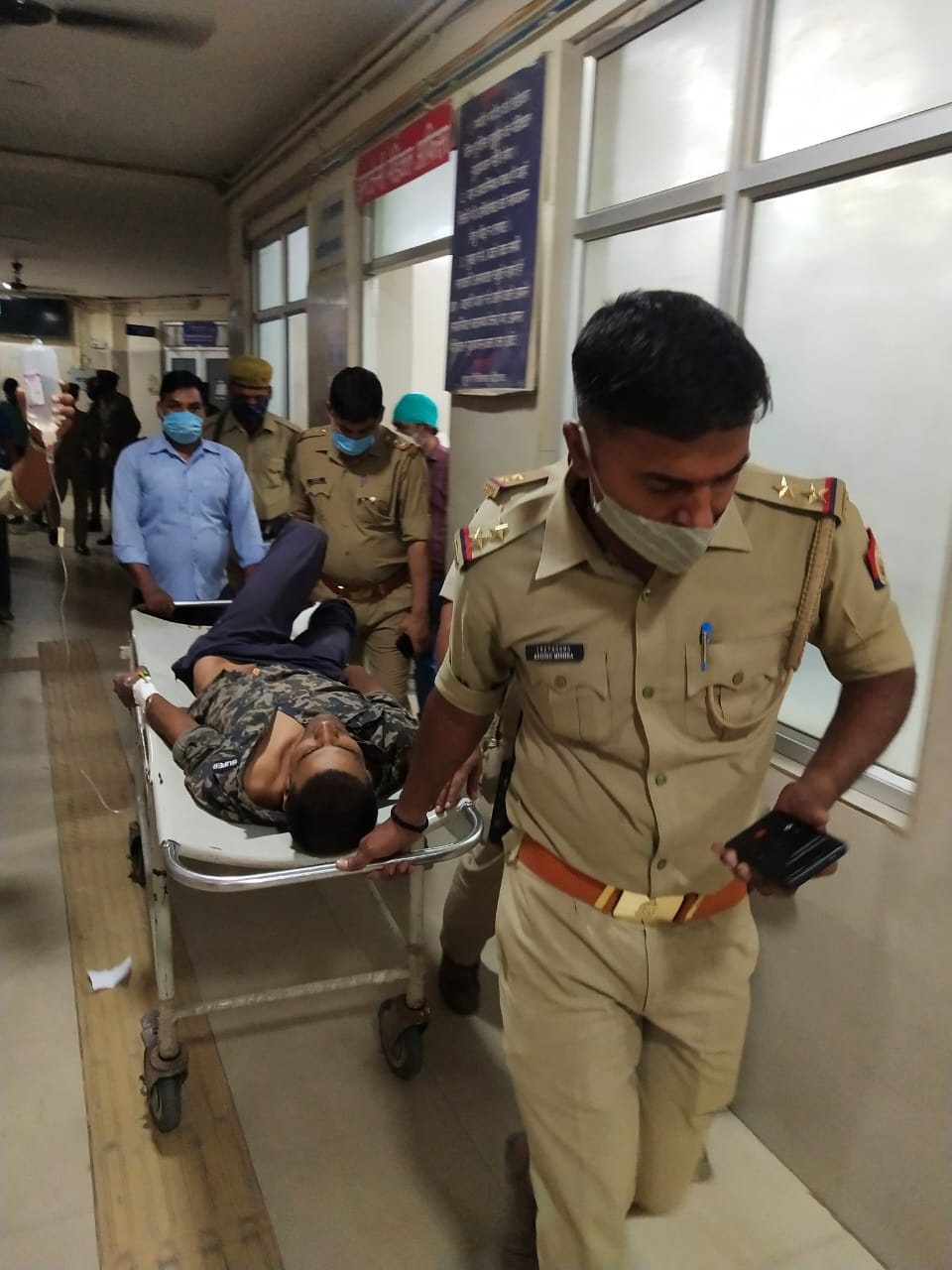 varanasi police encounter