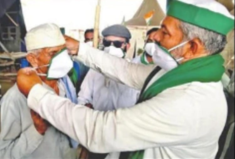 कोरोना के डर से किसान नहीं जाएंगे घर, बॉर्डर हमारा गांव : टिकैत